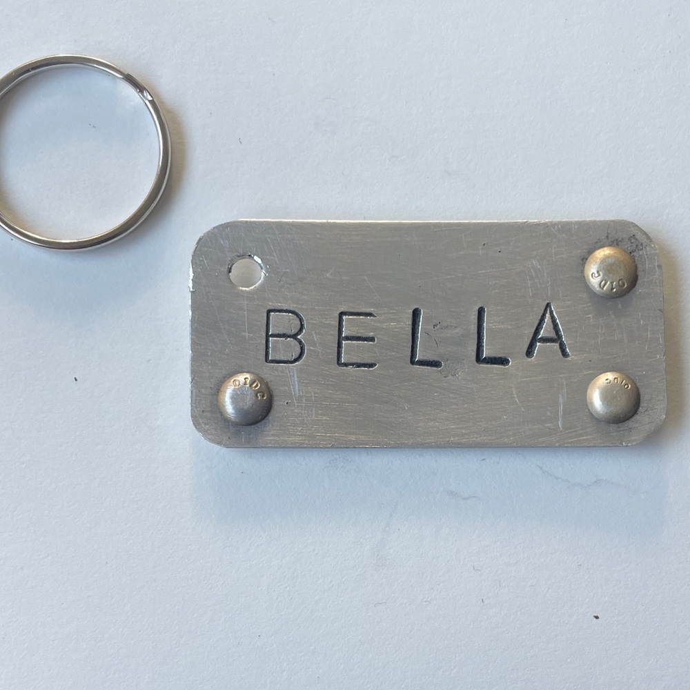 Unique One Of A Kind Handmade Aluminum Aviation / Aircraft ID Pet Tags/Keychains